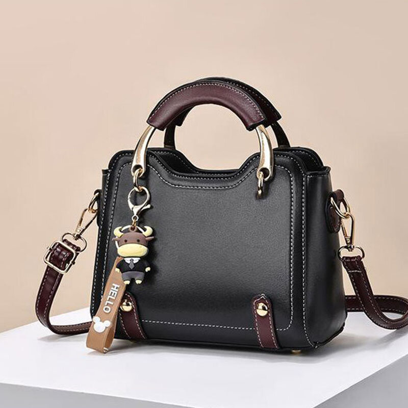 Nuova borsa a tracolla di marca per il 2024 borsa da donna di design di lusso borsa a tracolla singola con monogramma stampato in pelle