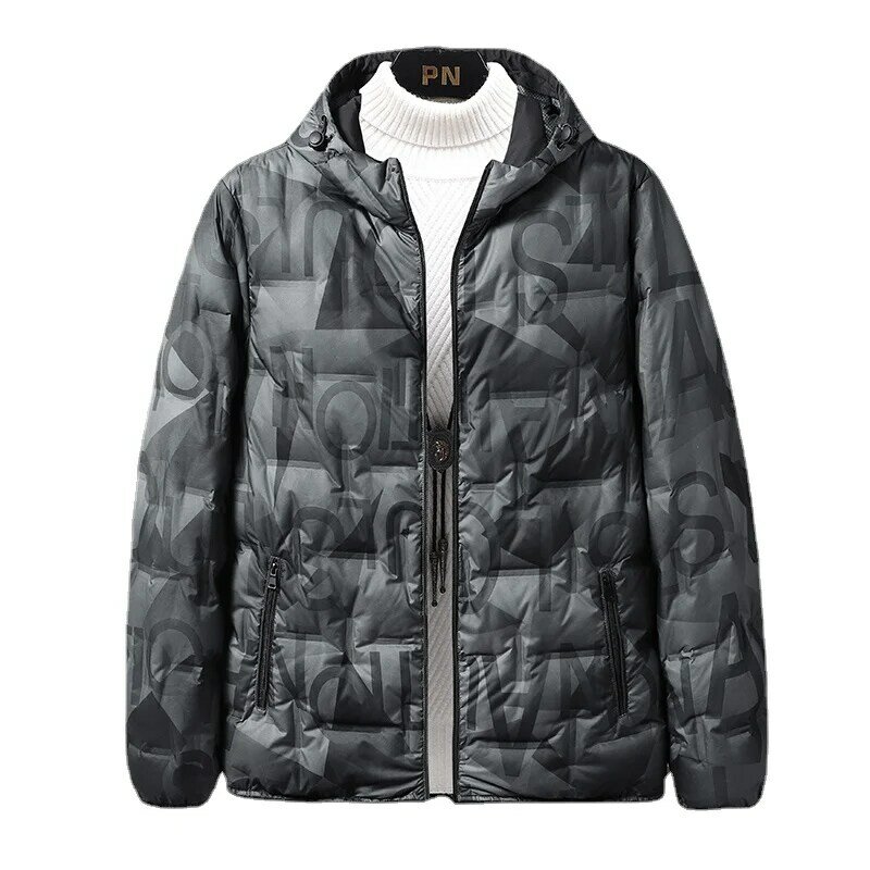 Зимняя Теплая мужская куртка, многоцветная парка, утепленная водонепроницаемая куртка, высококачественное мужское пуховое пальто