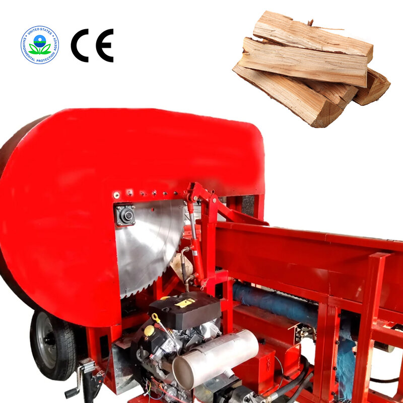 China manufacturer 50 ton automatic circular blade saw automatic log splitter firewood processor for cheap price in Australia