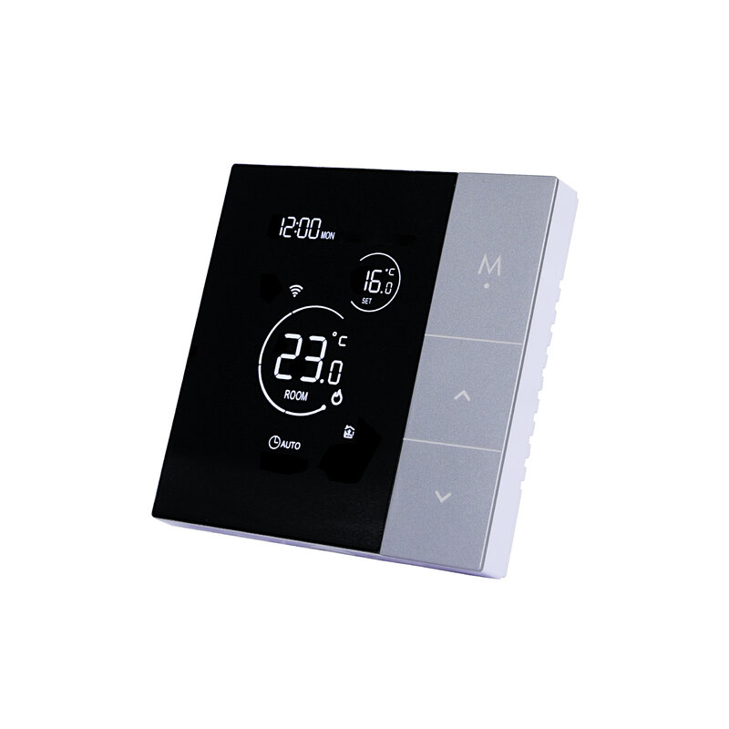 YJ508 Wifi Intelligent Heating Thermostat Touch Display Voice Control AlexaTuya Alice/Electric/Water Surface Temperature Control