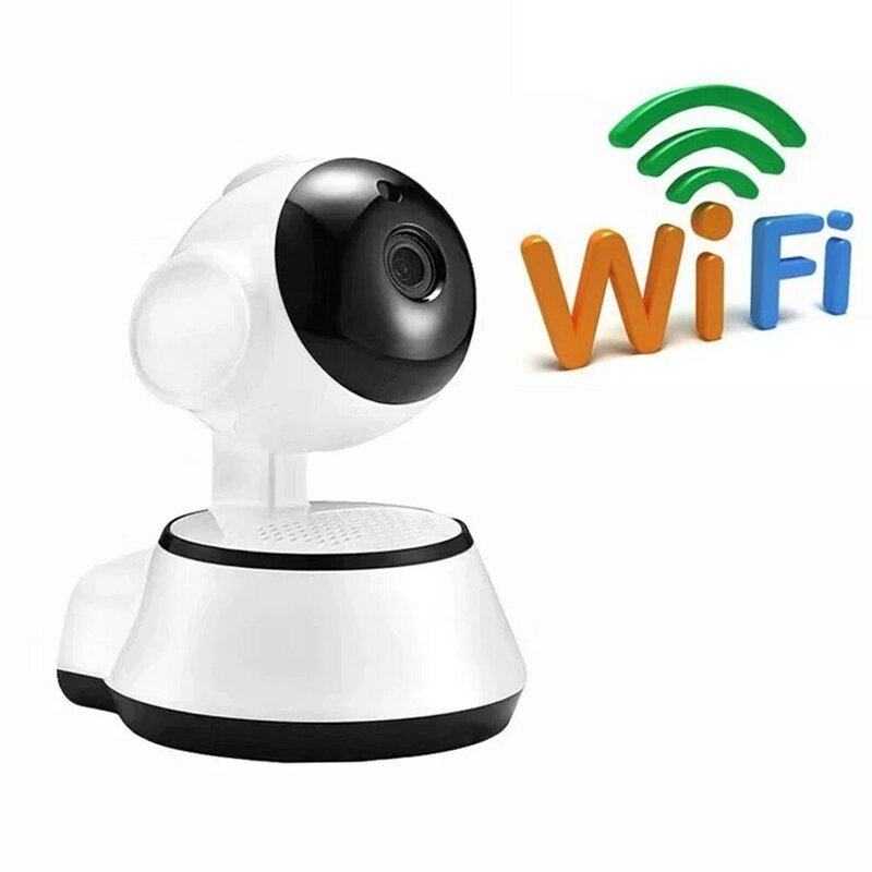 Câmera de rastreamento automático inteligente sem fio para casa, rede CCTV, Wi-Fi, V380 Pro, IP, HD Cloud