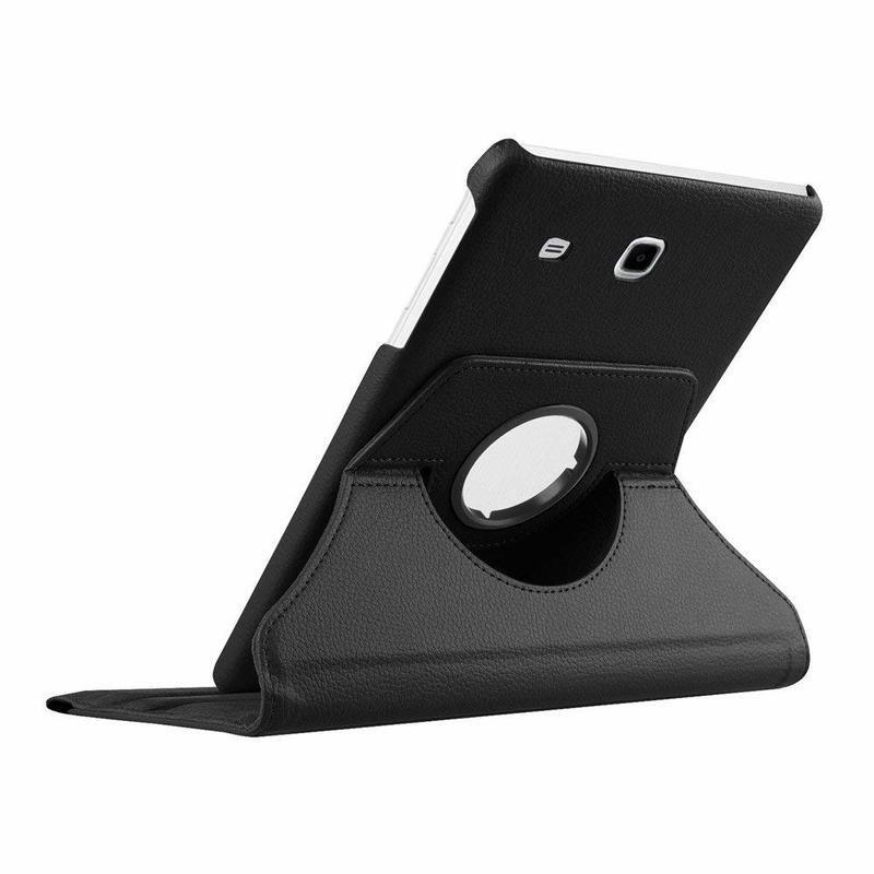 Caso magnético para Samsung Tablet, capa de couro Pu para Galaxy Tab E 9.6, T560, SM-T561, Funda