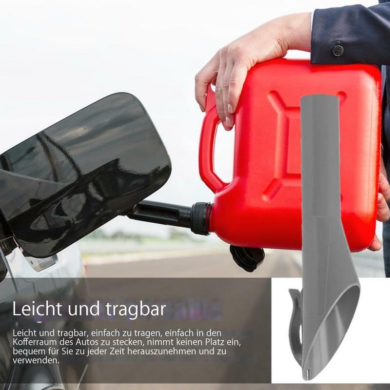 Embudo portátil de cambio de aceite para coche, para uso automotriz embudo de filtro de aceite, filtro de relleno multiusos fácil de usar