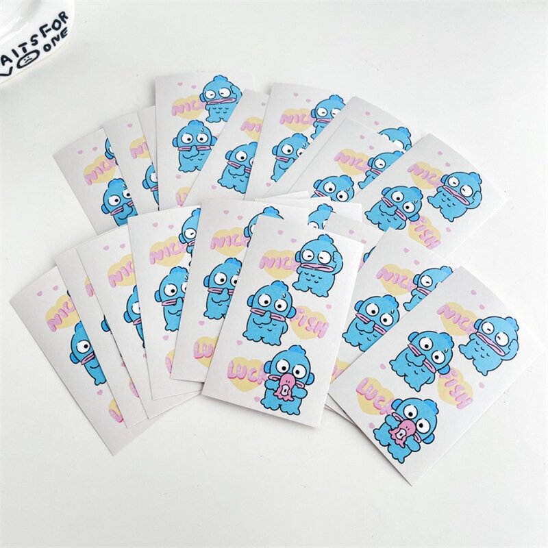 20pcs/set Kawaii Sanrio Cute Cartoon Hang You Don Strip Sticker Ledger Material Sealing Sticker Trunk Decoration Holiday Gift