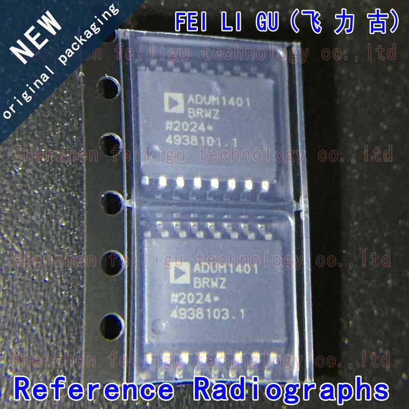 100% baru asli ADUM1401BRWZ-RL Package ADUM1401B ADUM1401 Paket: SOP16 Universal Digital Isolator Chip