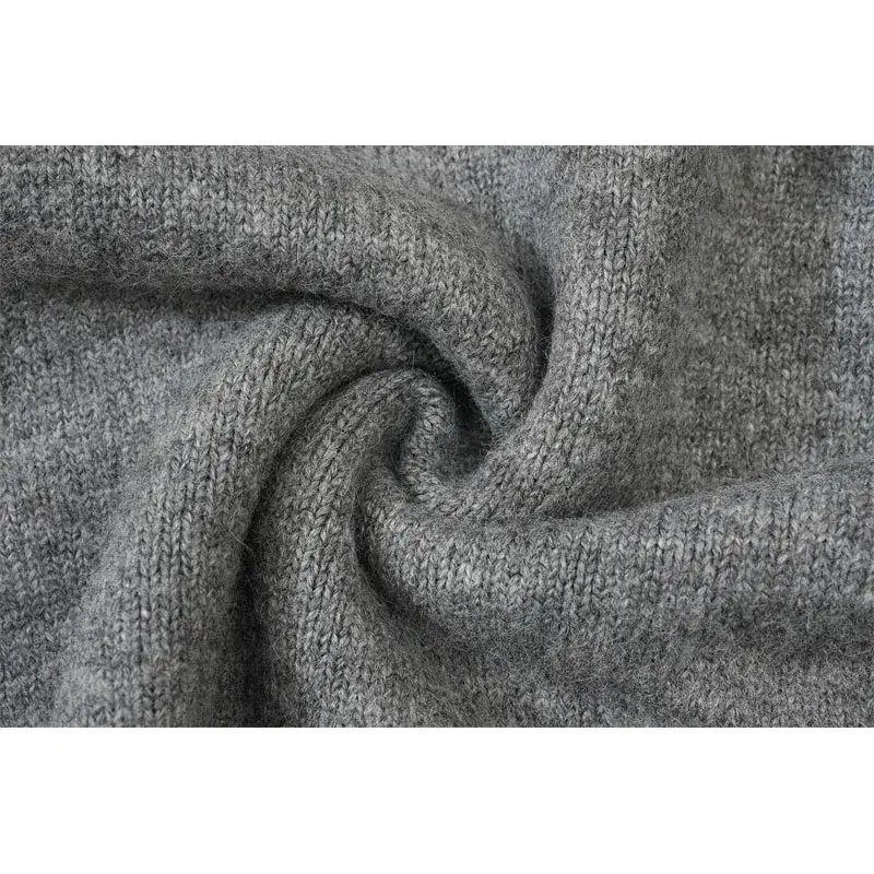 Минималистичный жаккардовый свитер с надписью и логотипом Cole buкстон, 1:1, высококачественные свободные трикотажные брюки для пар, свитер