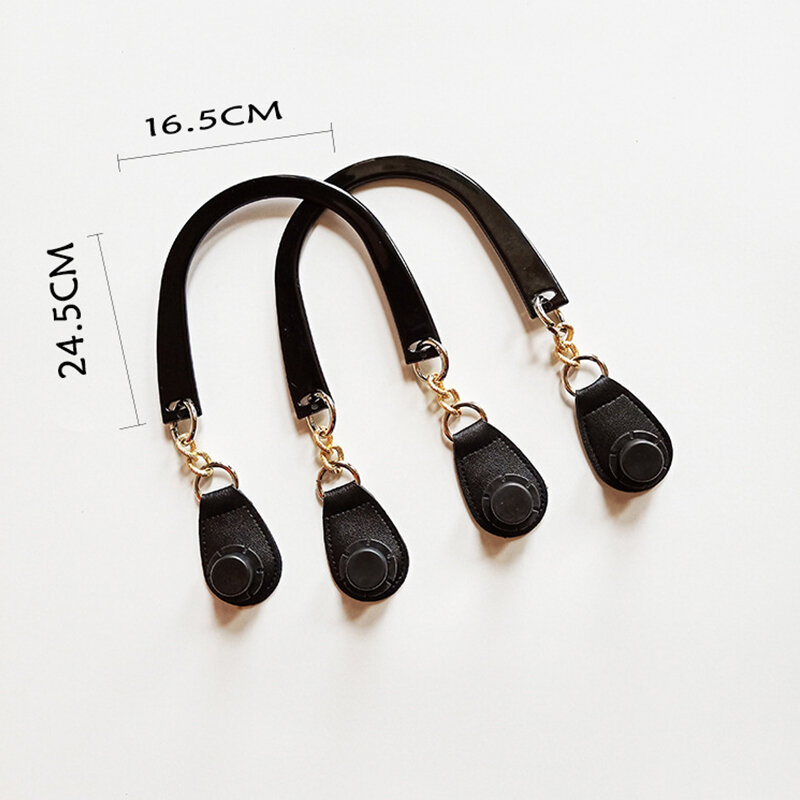 Obag-asas de cadena largas plateadas para bolso de mujer, accesorio de repuesto para bolsos de hombro, EVA O, 1 par