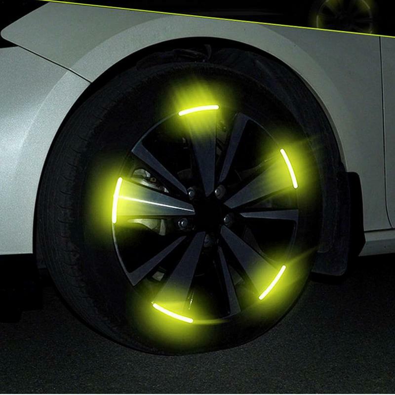 Reflective Tape Outdoor Reflective Strip Stickers Waterproof Self Adhesive High Visibility Safety Warning Tape For Vehicles