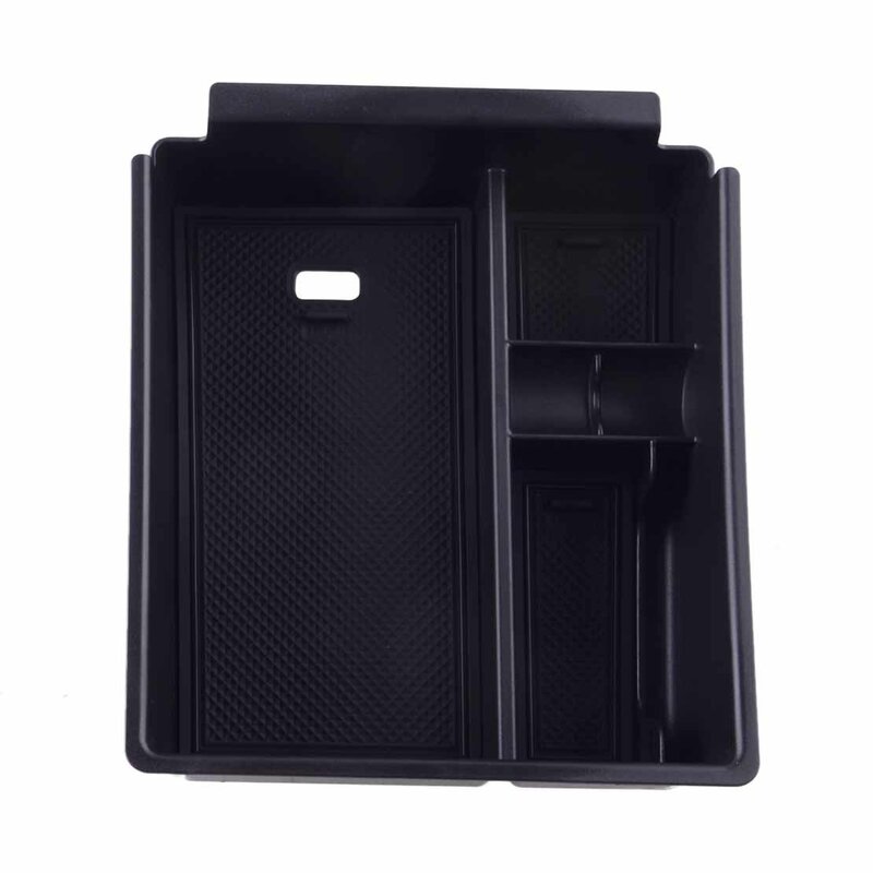 Reposabrazos Central de coche, caja de almacenamiento, contenedor, bandeja, compatible con Hyundai Tucson NX4 2021 2022, color negro
