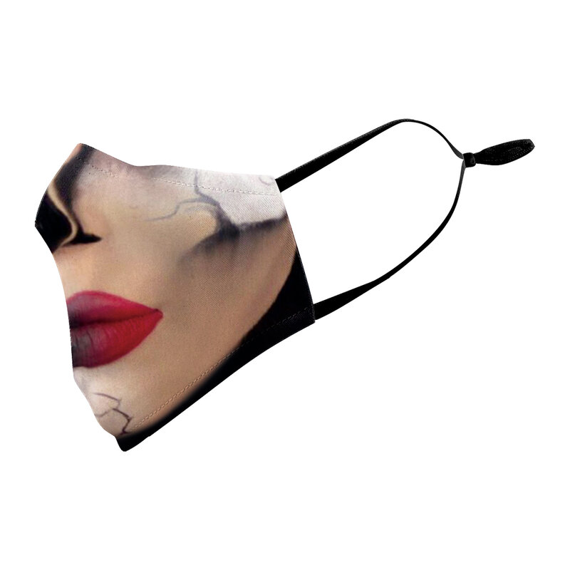 Máscara anti-neblina à prova de poeira com filtros para adultos, máscara facial simples reutilizável, entre padrão, confortável e respirável, 2023