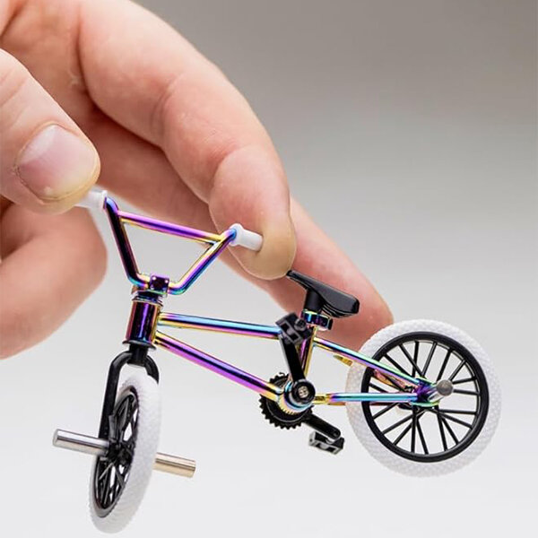 TAILWHIP 전문 손가락 BMX 테크 데크 멀티 컬러 오일 미니 금속 자전거 기술 장난감, 남자 친구를 위한 손가락 장난감 선물