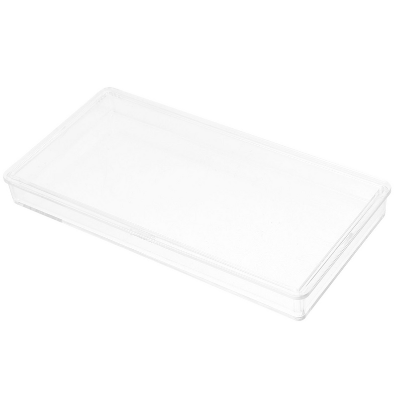 Soporte protector de billetes de plástico transparente, caja de almacenamiento de billetes Ar, protector de papel