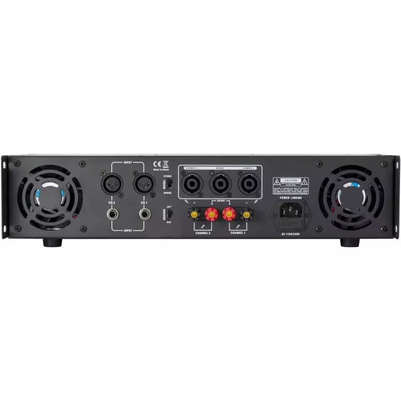 Gemini Sound XGA-5000 Class AB 2X 550W усилитель профессионального уровня DJ-усилители мощности для живого звука, дизайн крепления на стойке, Per