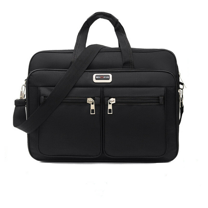 Mode große Kapazität Herren Aktentasche Multifunktions-Laptop tasche Büro männliche Schulter Umhängetasche Business Handtasche