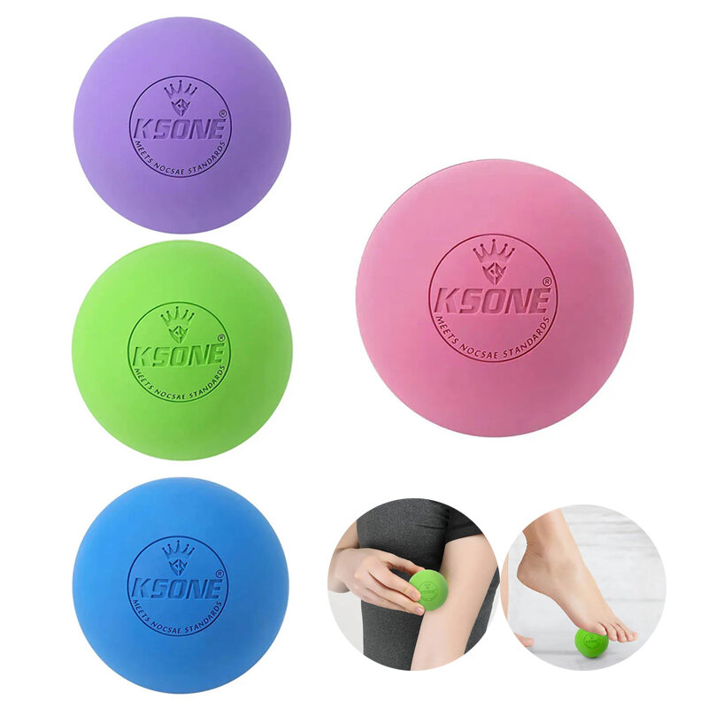 6.3Cm Fascia Massage Bal Voor Myofascial Release Nek Voetmassage Ballen Yoga Fitness Spierontspanning Gezondheidszorg