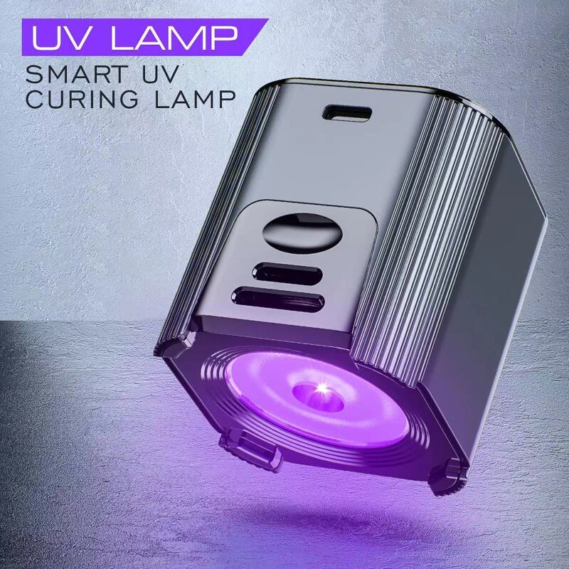 Lampe UV pour réparation de téléphone, lampe à polymérisation de colle UV Led alimentation électrique 10 secondes USB
