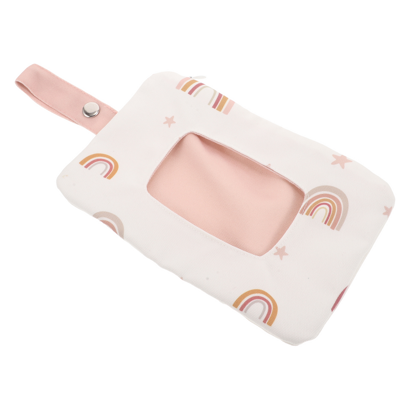 Baby Wipe Holder Reusable Wipes Pouch Wipes Dispenser Outdoor Travel Wipes Pouch