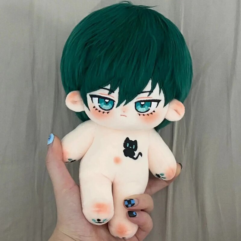 Anime Rin Itoshi BLUE LOCK 20cm peluche bambole giocattolo bambola nuda Plushie Cosplay 6209 regalo per bambini