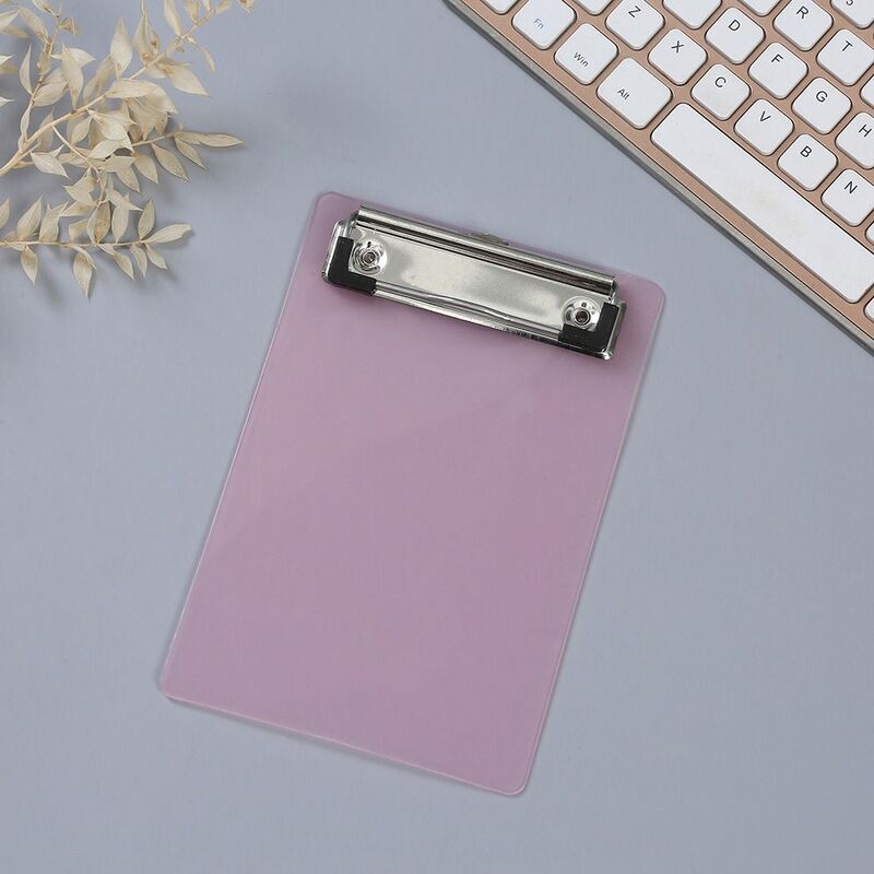 Writing Sheet Pad Mini A6 File Folder With Low Profile Gold Clip Writing Tablet Writing Clipboard Document Folder Writing Pad