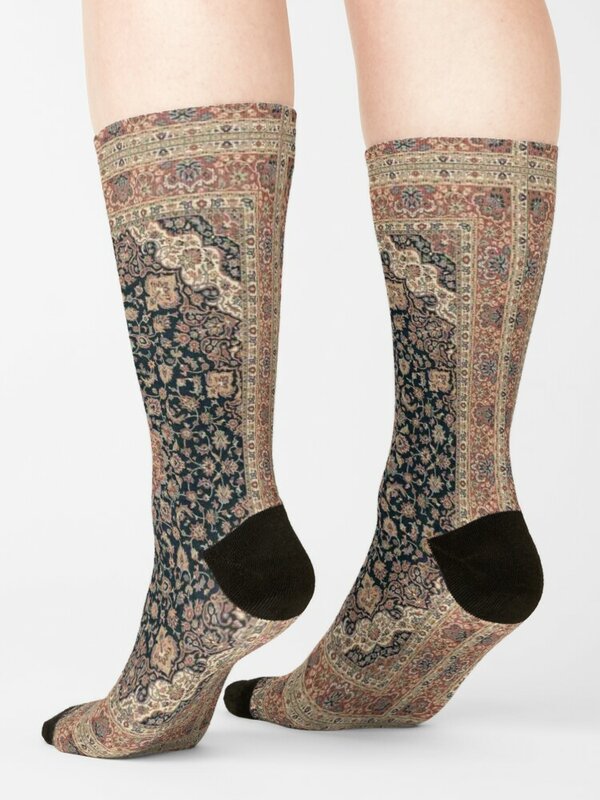 Antique persa tapete meias