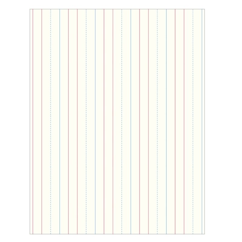 50 листов разлинованной бумаги с полосками предложений для практики рукописного письма, обучающий инструмент для полосок для