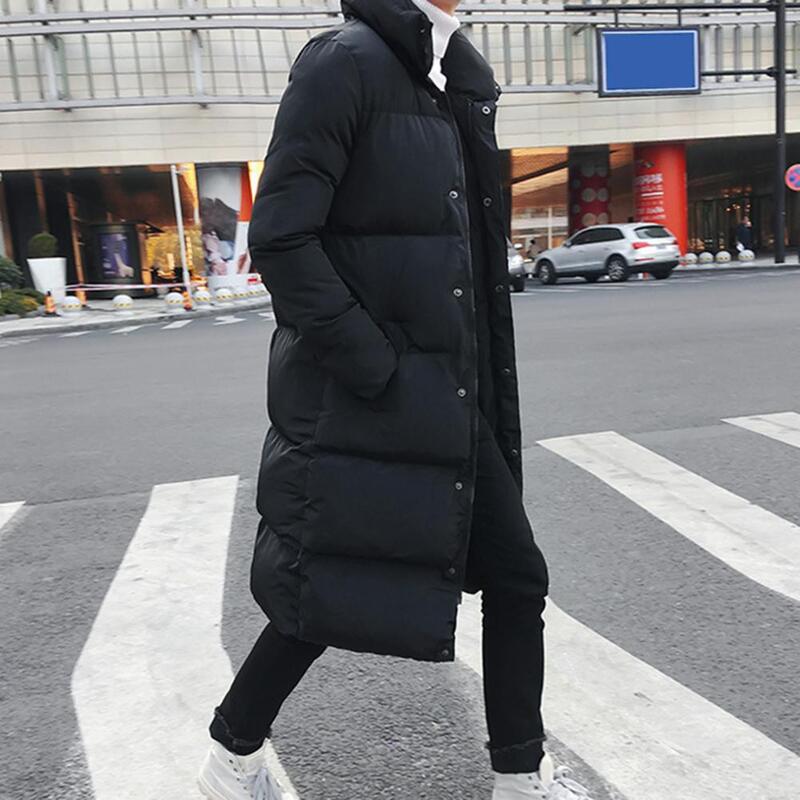 코튼 패딩 파카 남성용 재킷, 방한 두꺼운 후드, 따뜻한 바람막이 외투, 남성 코트, 두꺼운 코트, 겨울