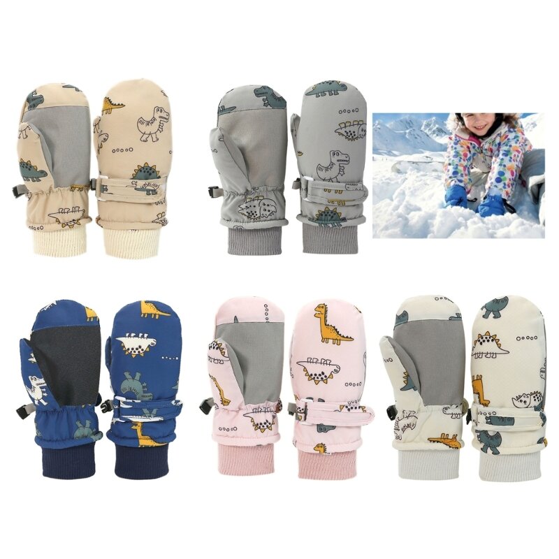 1 Pair Quick Drying Ski Gloves Anti Slip Snow Gloves Unisex Warm Mittens Outdoor Sports Gloves Skiing Skating Essential