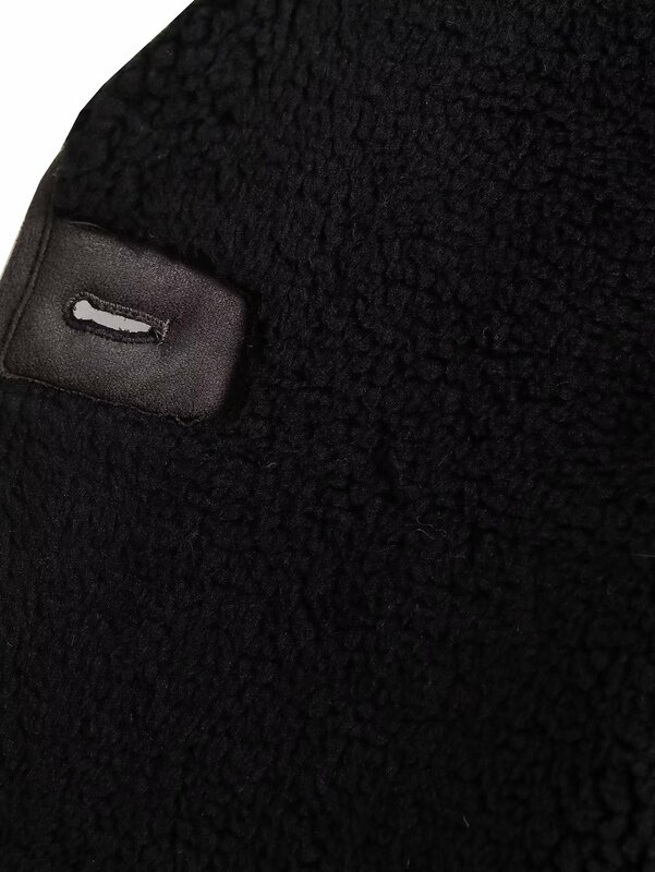 Женская винтажная флисовая куртка TRAFZA, повседневная однотонная теплая куртка из искусственной кожи с длинными рукавами и карманами, верхняя одежда с лацканами, зима 2023