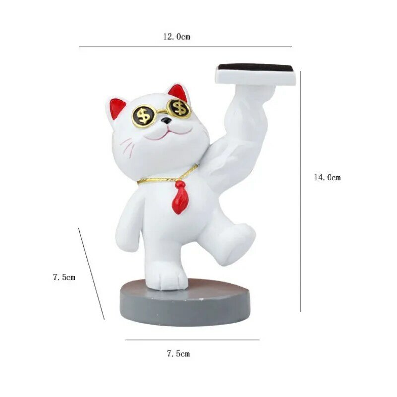 Resin Creative Watch Stand Luxury Personalized Cat Dial Holder Watch Storage Case Organizer Support Apple Watches Accessories