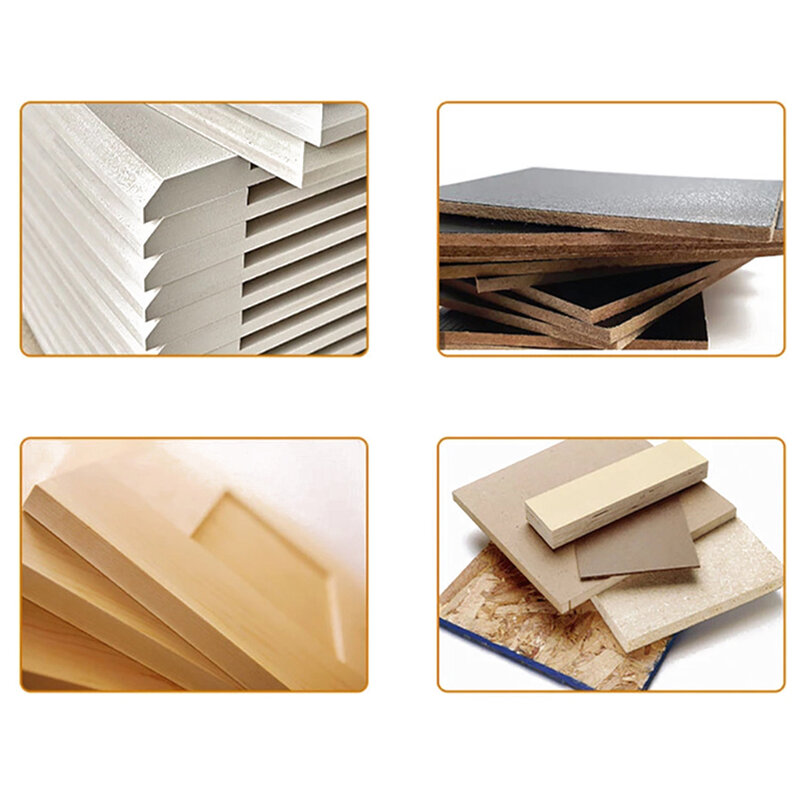 Tool Deburring Chamfering Red Wood Panels Wood Planer Acoustic Panels Cm Fibreboard Grey Plasterboard Chamfering