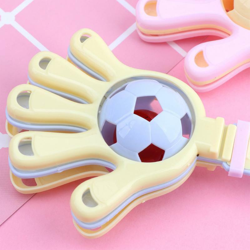 Hand Clappers Noisemakers Football Clappers Noisemaker Toys Toddler Toys Football Rattle Newborn Rattle Cartoon Clapper Noise