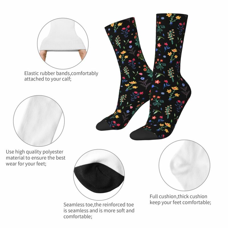 Забавные носки в стиле бохо для женщин и мужчин, новинка, весенне-летние сумасшедшие носки в уличном стиле, подарки