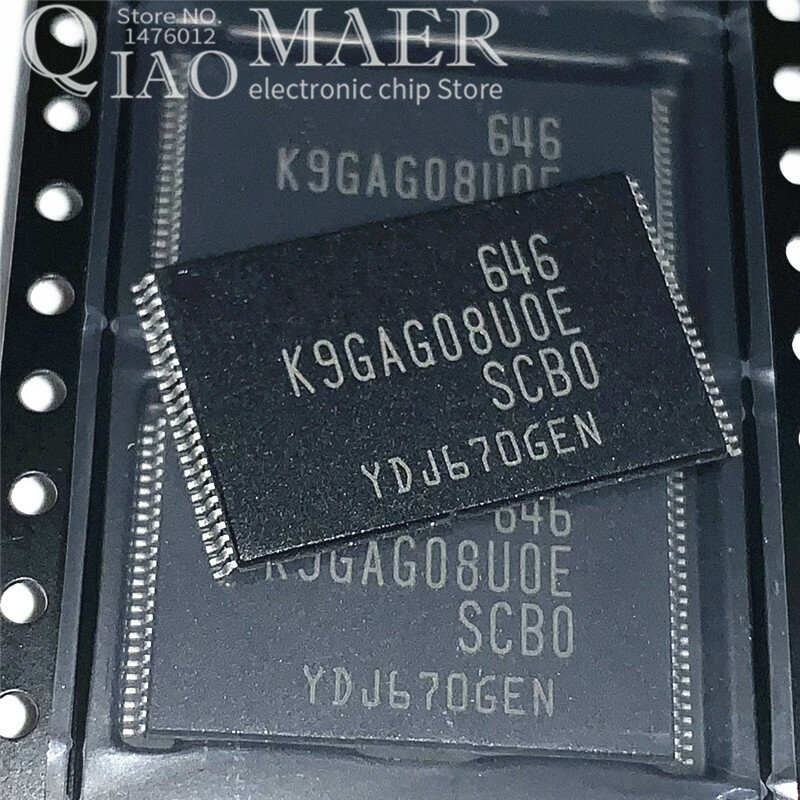 1 قطعة جديد الأصلي K9GAG08U0E SCB0 K9GAG08UOE-SCBO K9GAG08U0E-SCB0 TSOP48 K9GAG08UOE SCBO