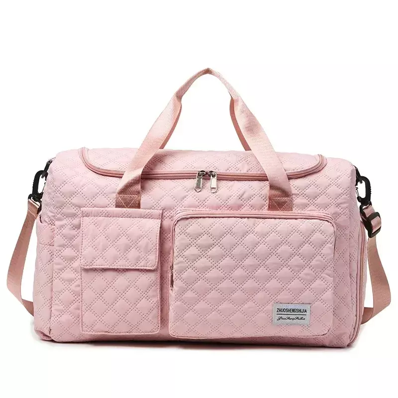 Oxford einfarbige Damen Reisetaschen Reiß verschluss zum Verkauf 2024 heißer Verkauf hohe Kapazität Einfachheit mehrere Taschen versand kostenfrei