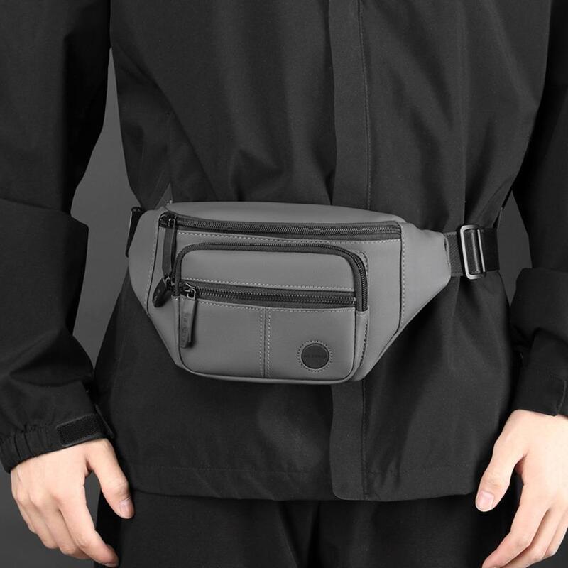 Women Waist Pack Chest Bag Nylon Shoulder Crossbody Small Handbag Sling Casual Daypack Fanny Pack Zipper Phone Bag