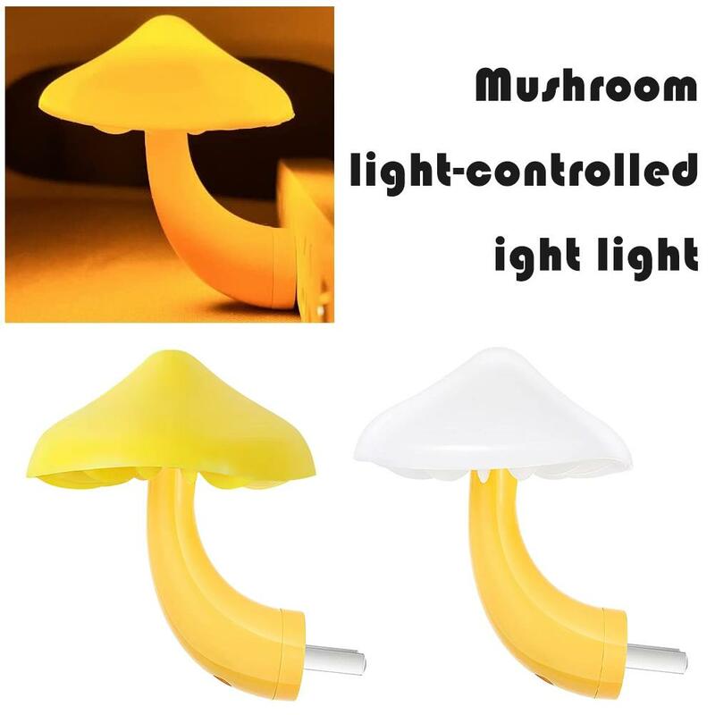 Schlafzimmer führte Nachtlichter Pilzform automatischen Sensor Badezimmer Treppen Nachttisch lampen Lichts teuerung Sensor dekorative Lichter