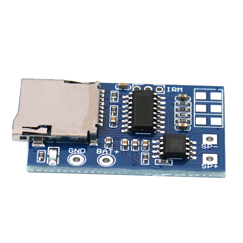 10PCS/TF card MP3 decoder board decoding module 3.7-5V power supply with 2W hybrid mono memory player module