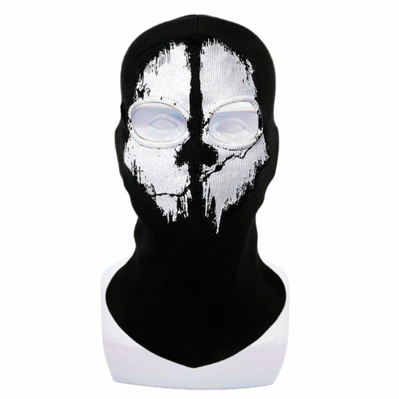 Ghost-最初のチェックキット、ハロウィーンのコスマスク、セキュリティ保護、ヘッドギア