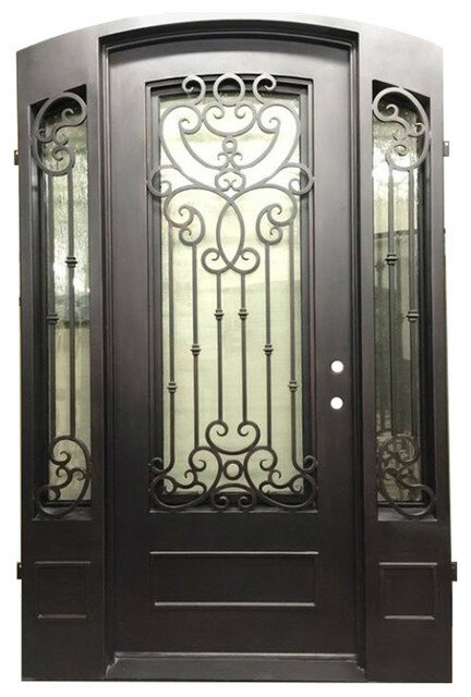 Eisentor Türen kunden spezifische Größe heiß verkaufen Eisen Küchen tür Design Foto Eisentür