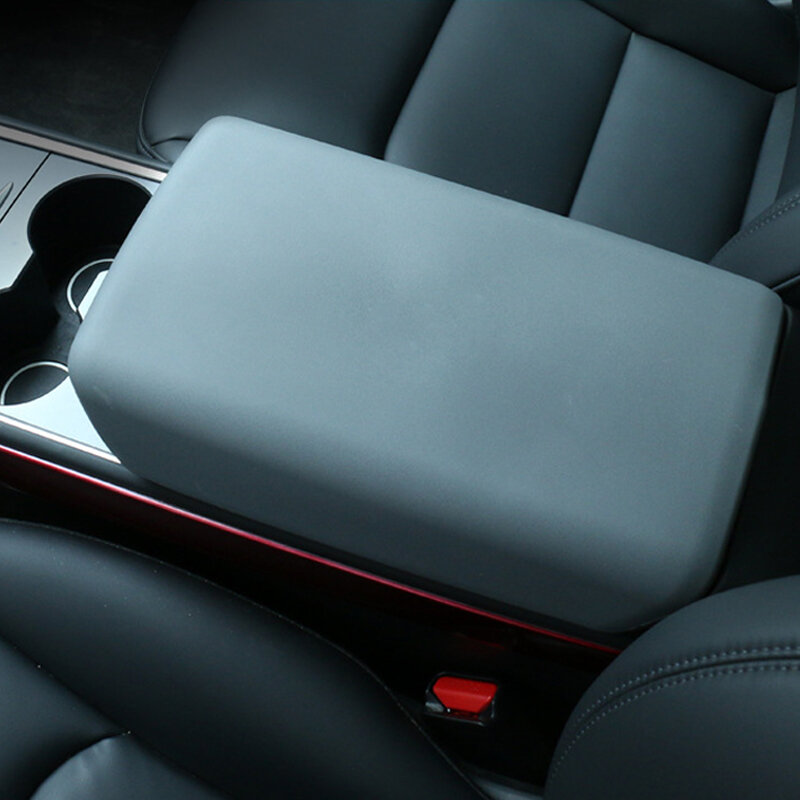 Modell y tpe Softcase Auto Mittel konsole Armlehnen deckel Auto zentrale Armlehne Box Pad Abdeckung Verriegelung für Tesla Modell 3 Zubehör Matte