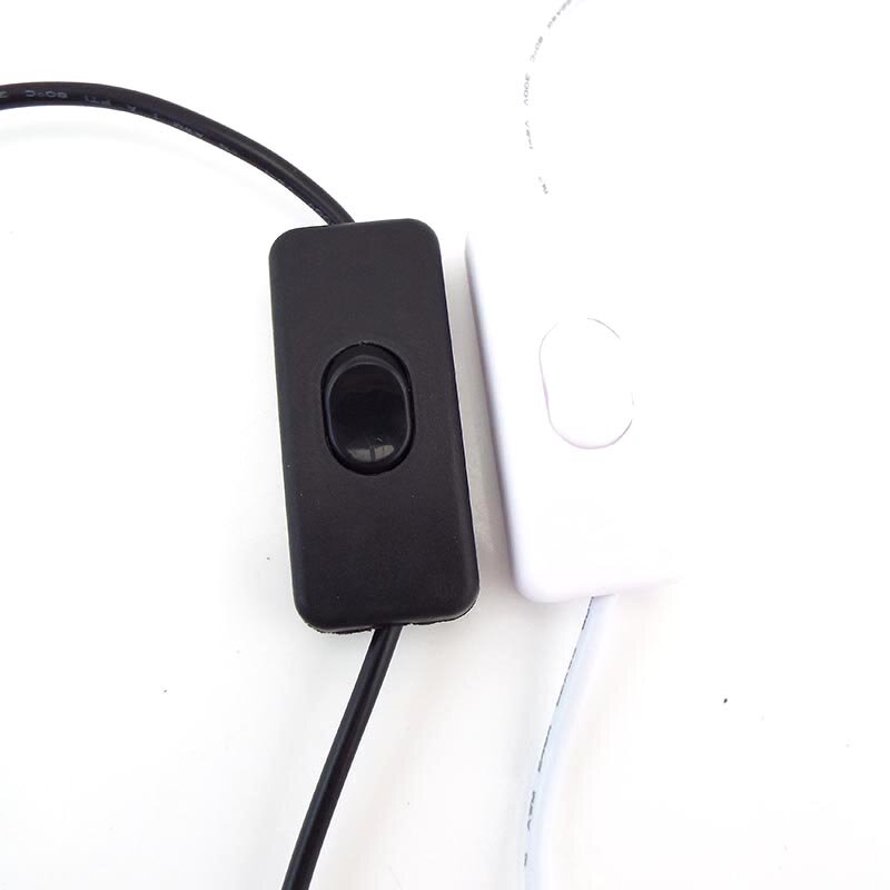 Câble USB avec interrupteur marche/arrêt, câble d'extension pour lampe USB, ventilateur USB, ligne d'alimentation, adaptateur durable, 28cm