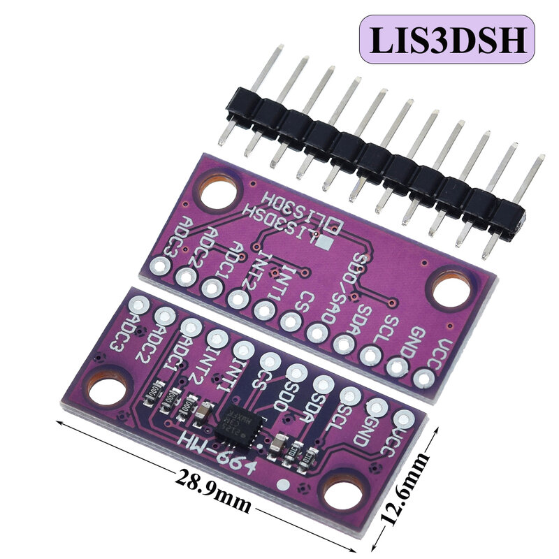 LIS3DSH high-resolution three-axis accelerometer triaxial accelerometer module LIS3DH for Arduino