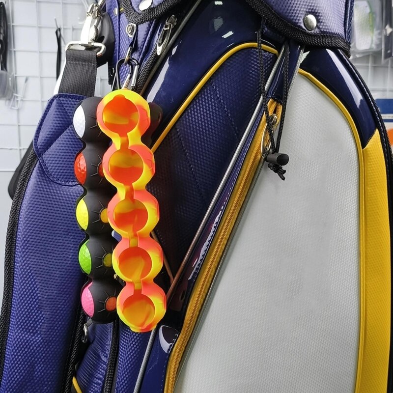 ผู้ถือลูกกอล์ฟ Golf Ball Protectors ซิลิโคนลูกกอล์ฟแขนอุปกรณ์กอล์ฟ