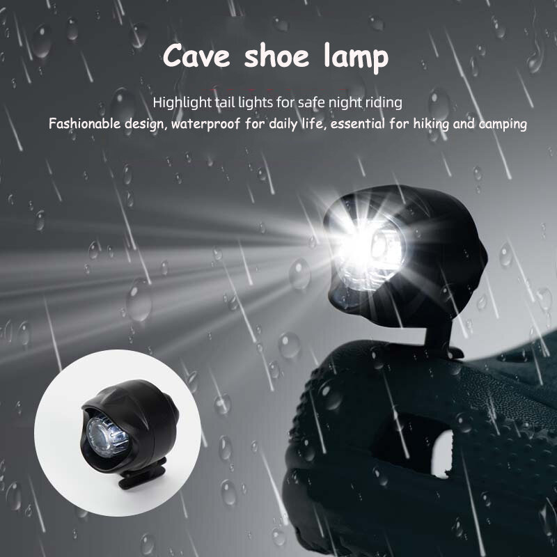 3-mode night lights headlights foot lights  hiking and camping warning foot lights  outdoor sports lighting accessories