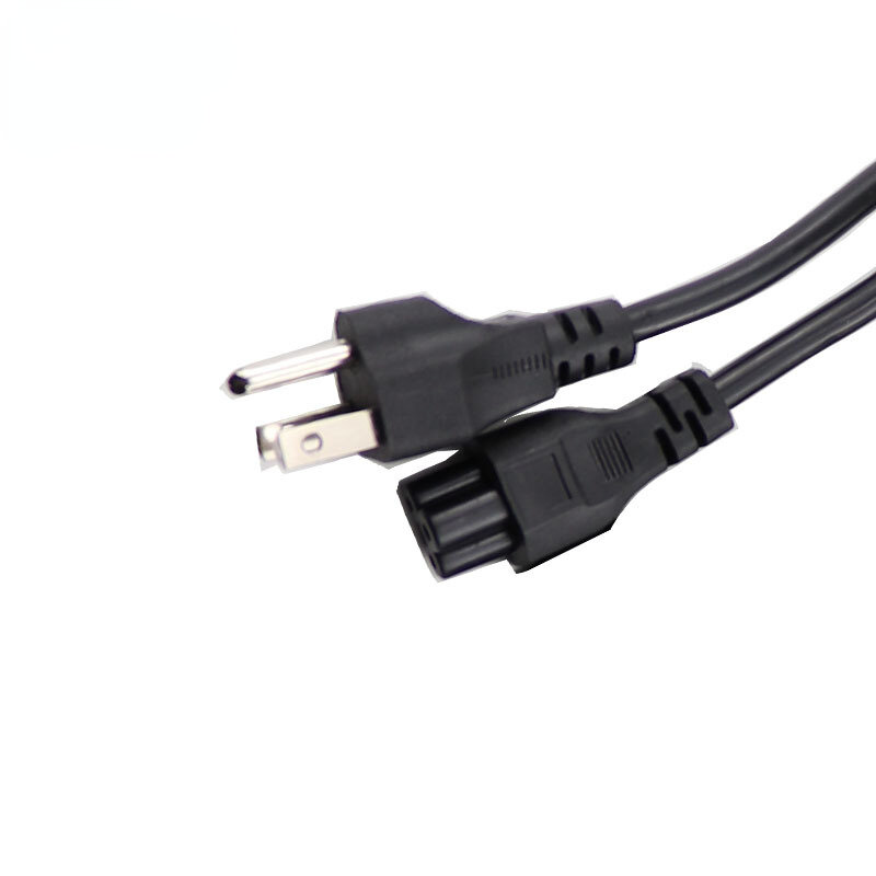US Standard Plum Tail American Standard Computer Notebook Power Cord 1.5m 3*0.75 Copper Power Cable
