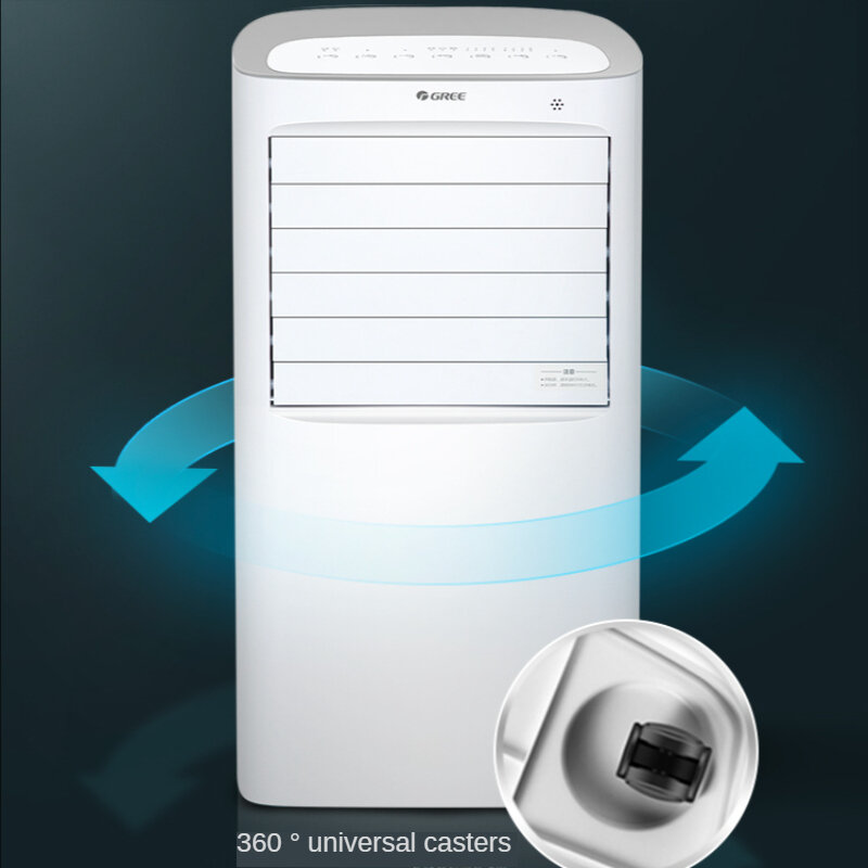 Gree Ar Condicionado Ventilador Home Controle Remoto Refrigeração Forte Refrigerador De Ar De Grande Capacidade Ventilador De Refrigeração