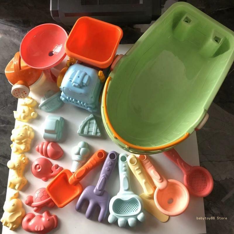 Y4UD Детский набор для игр с песком на открытом воздухе, водная игра у бассейна, игрушка для песочницы, игрушка для ванны для