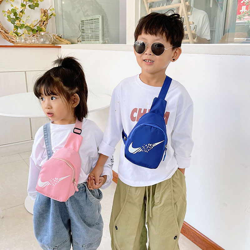 New Korean Children's Bag Sports Girls' Small Body Bag&One Shoulder Bag Boys' Cross Body Bag Zero Wallet Children's Chest Bag