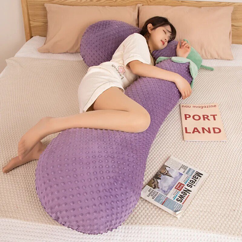 20/90cm New Simulation Vegetables Plush Toys Soft Stuffed Plant Realistic Eggplant Doll Plushie Pillow for Girls Gifts Home Deco