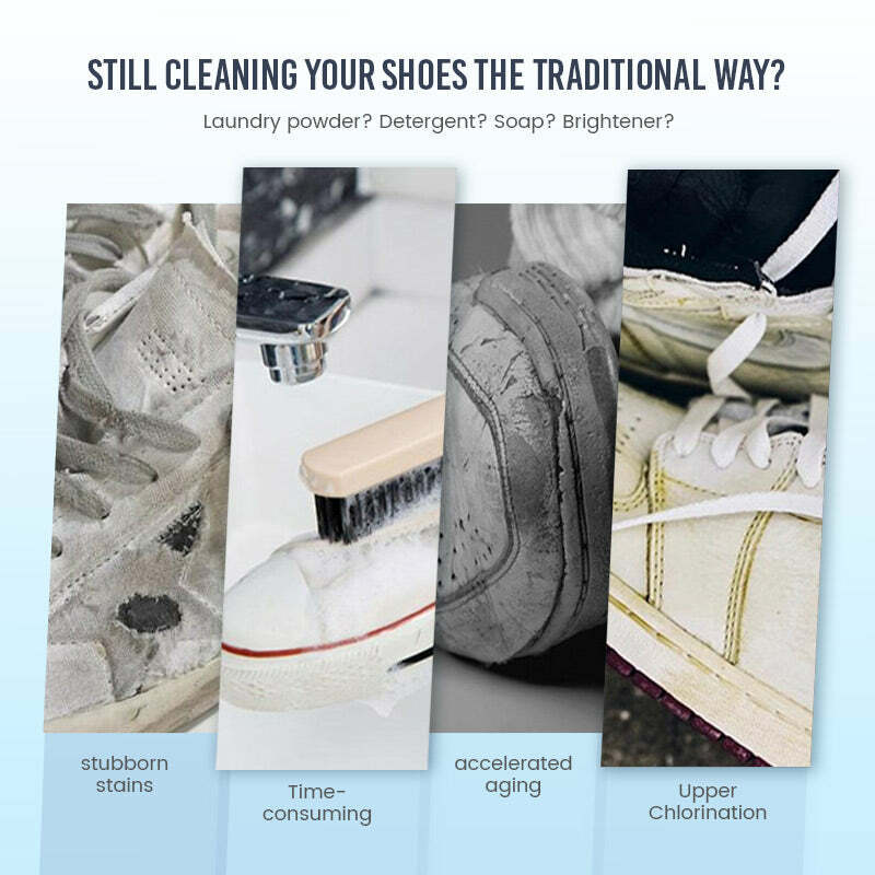 كريم تنظيف أحذية أبيض متعدد الوظائف ، تفتيح ، تبييض وإصفرار ، صيانة الأحذية الرياضية ، شحن مباشر